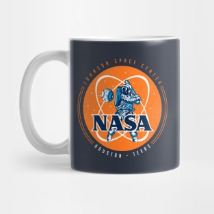 Retro NASA Astros Logo - Orange Version Mug